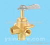 brass angle valve forged body aluminium handle