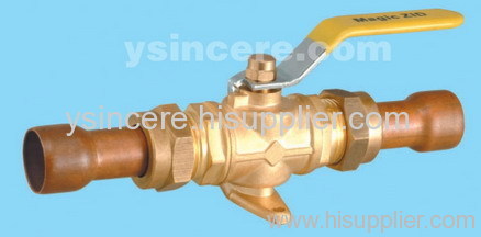brass gas valve casting body steel handle