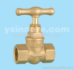 brass stop valve forged body