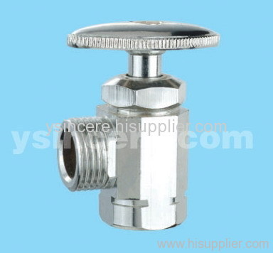 brass angle valve plastic handle