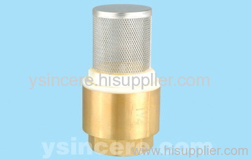 brass check valve forged body