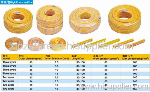 SPRAY PVC HOSE