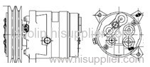 Auto a/c compressor