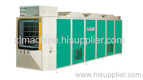 SM1028 vacuum sulfur heating molding machine