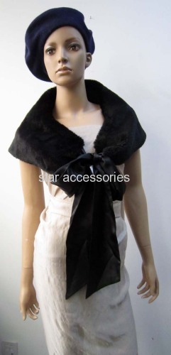 fake fur scarf/wrap