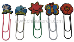 2012 Hot Selling Soft pvc Bookmarks