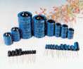 KM series aluminum electrolytic capacitors with 105 celsius degree