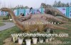 Handmade animal replica of shunosaurus