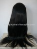 human hair lace wig silky straight