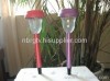 Solar plastic light