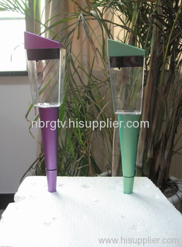 Solar plastic light