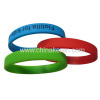 2013 economic and eco-friendly silicone printing bracelet