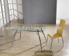 glass dining table&chairs