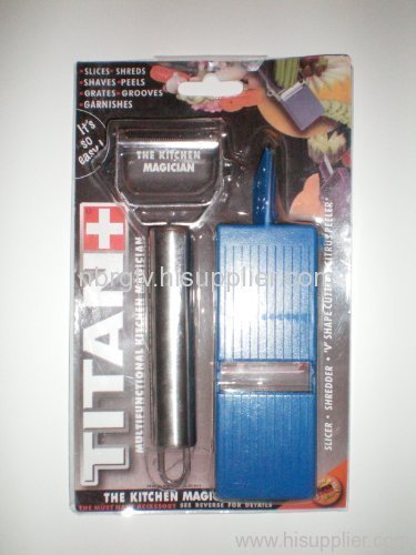 titan peeler with chop set