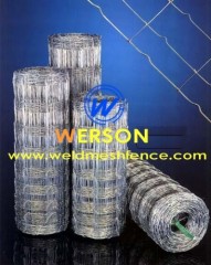 Knotted Field Fence From Werson Security Fencing System