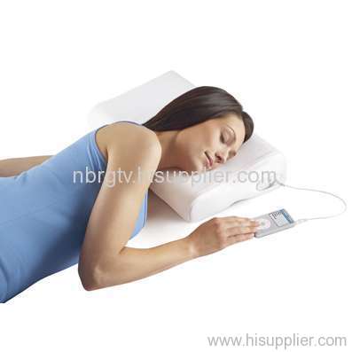 music memory foam pillow