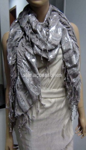 viscose elastic scarf with rulex