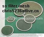Stainless steel wire mesh/liquid & Gas Filter Mesh