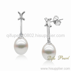 925 Silver Freshwater Pearl Earring