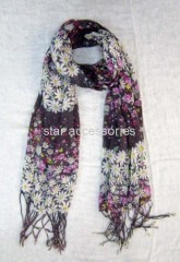 cotton printed scarf