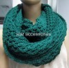acrylic jacquard knitted snood