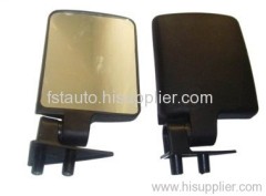 car square shaped side mirror
