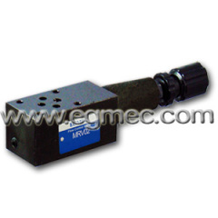 Yuken MRV02 Modular Pressure Relief Valve