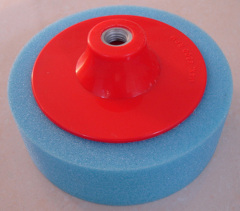 Blue polishing sponge