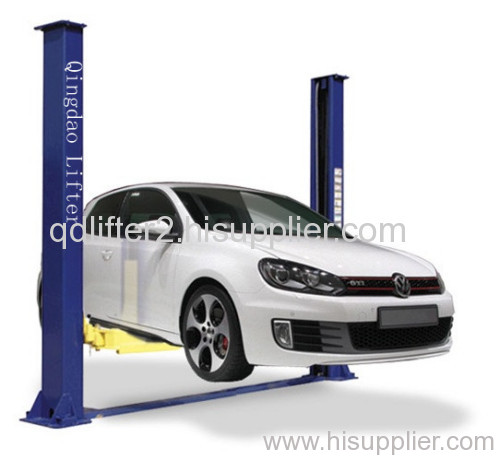 2 post car lifter; double-cylinder hydraulic lifter