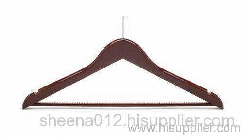 Flat wooden hanger