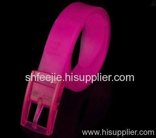 Pink color fashion unisex belt
