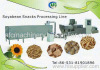 Texture soybean protein snacks food machinery