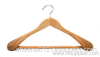 Deluxe wooden hanger