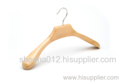 Deluxe wooden hanger