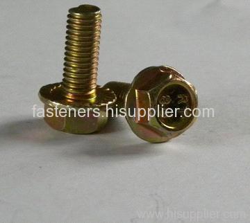 Hexagon bolts with flange