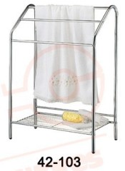 towel rack free-standing