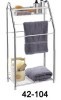 towel rack free-standing