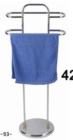 towel rack free-standing