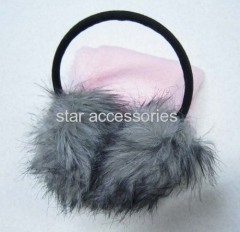 fake fur earmuff