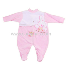 baby girl romper suit