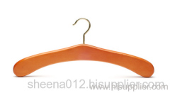 Delexe flat wooden hanger