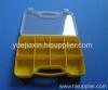 PP plastic box with yelllow bottom