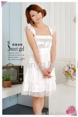 Vocation Silk Braces Lady Skirt (W6009)