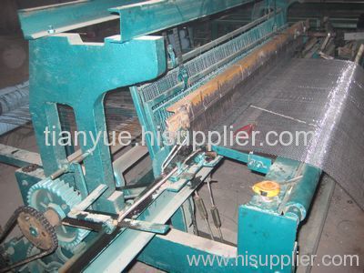 crimped wire mesh machine