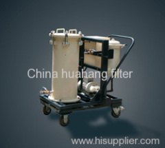 Coalescence dehydration oil filter machine LYC - J series