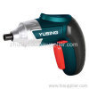 Cordless lithium-ion screwdriver