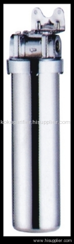 single stainless steel water filter