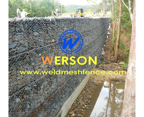 Retaining Walls From Werson Gabion System