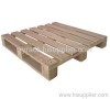 4 way single-deck wood pallet