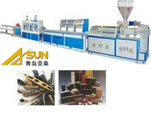 PP/PE/PS Sheet (Panel) wood plastic extrusion Line